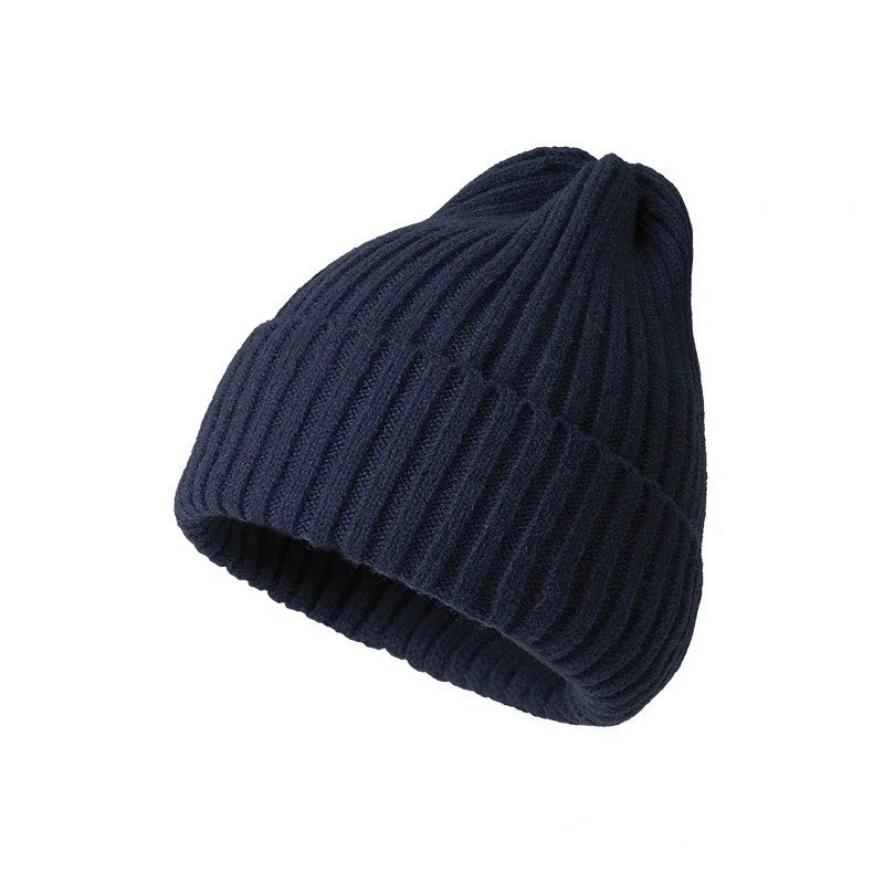 2022 New Beanie Caps Winter for Women Men Boys Girls Crochet Skullies Hat Solid Color Unisex Autumn Knitted Beanies Cap