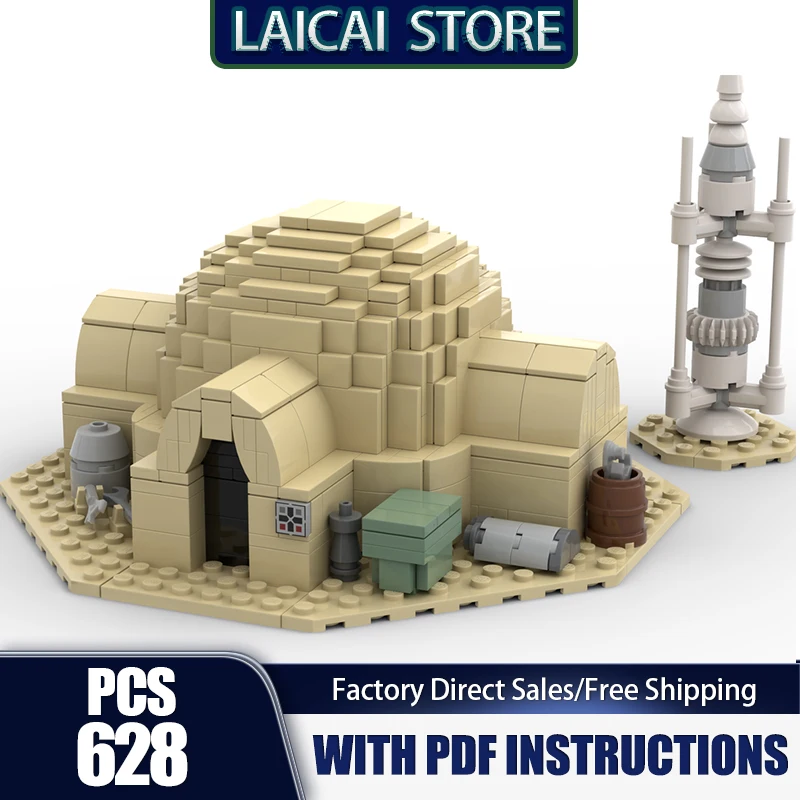 Estrela série de filmes modelo moc blocos de construção minifig escala modelo de construção modular tecnologia tijolos modelo montagem brinquedo do feriado