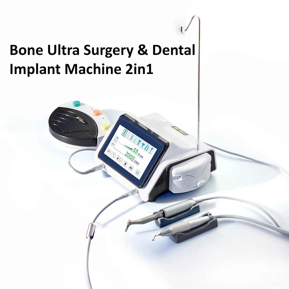 Dental Piezo Bone Surgery and Dental Implantation 2in1 Ultarsonic Activator and Scaler Multiple Function Device Dentistry Tool