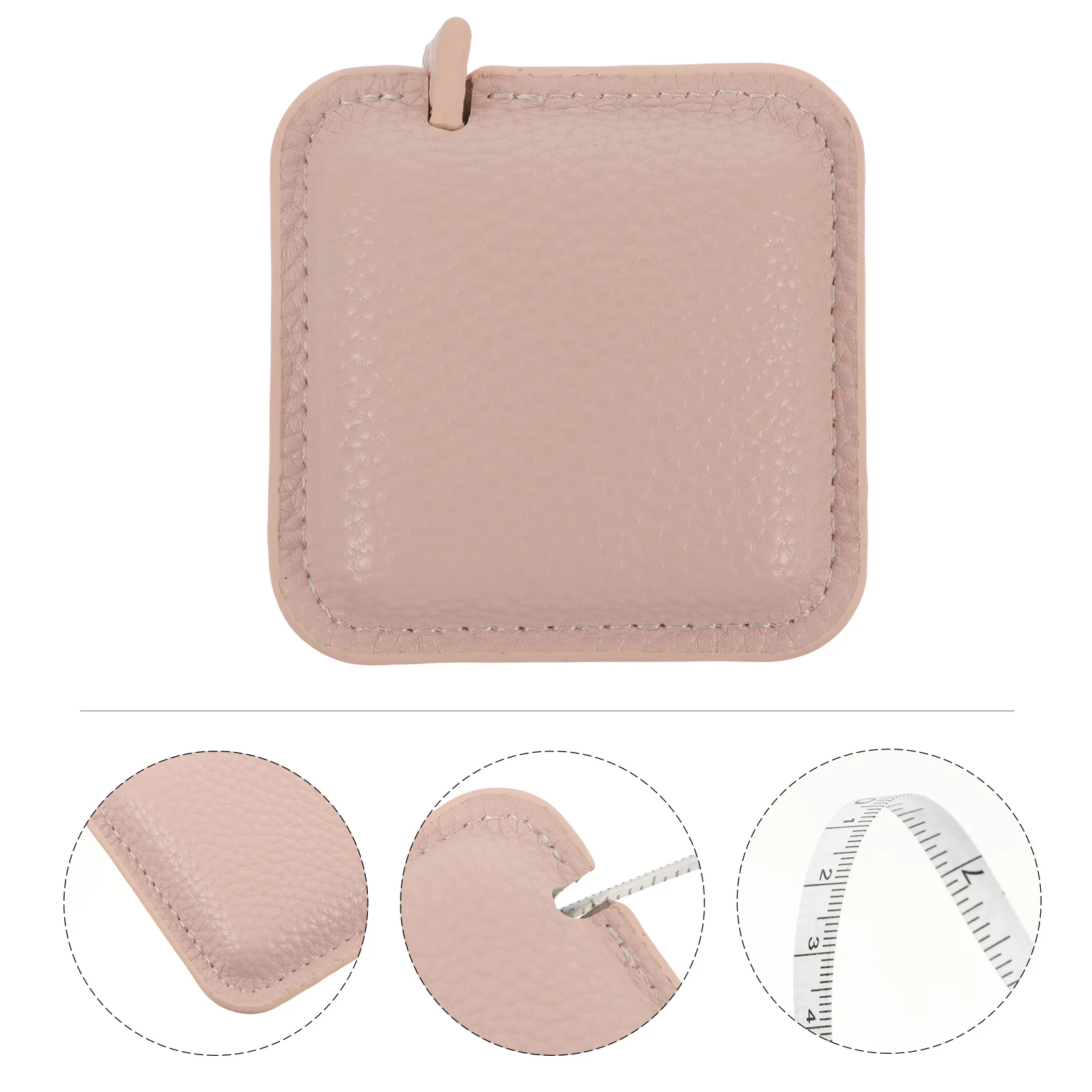 

1 pc Pu Tape Measure Mini Flexible Measuring Tool For Body Clothes Bust Multipurpose Ruler Handicraft Sewing Supplies