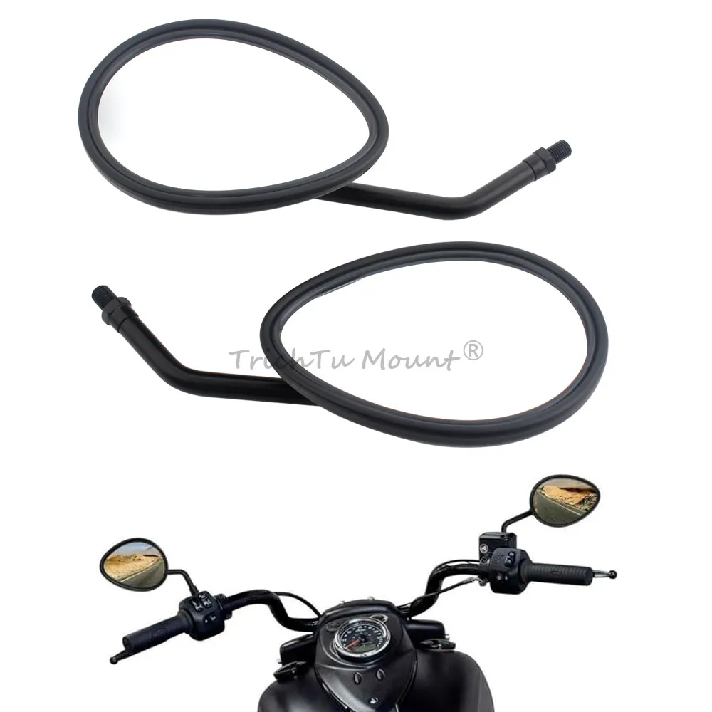 Motorcycle Side Mirrors Rear View Mirror Fit For Indian Scout Bobber Chieftain Chief Roadmaster Springfield 14-2024