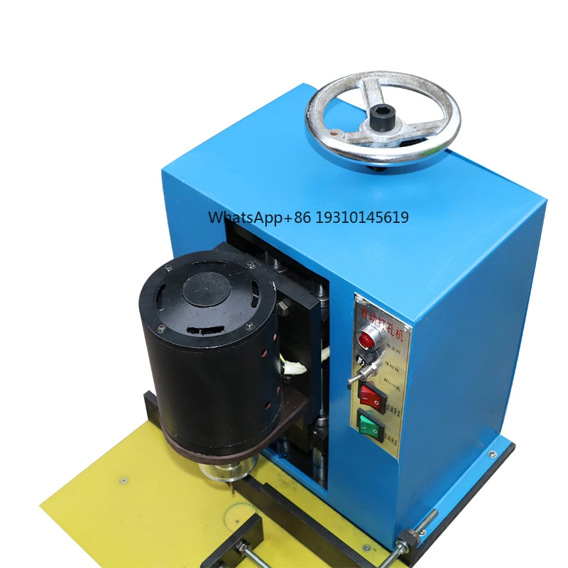 

Heavy Duty Automatic Handbag Punching Machine, Paper Punching Machine, Single Head Punching & Binding Machine