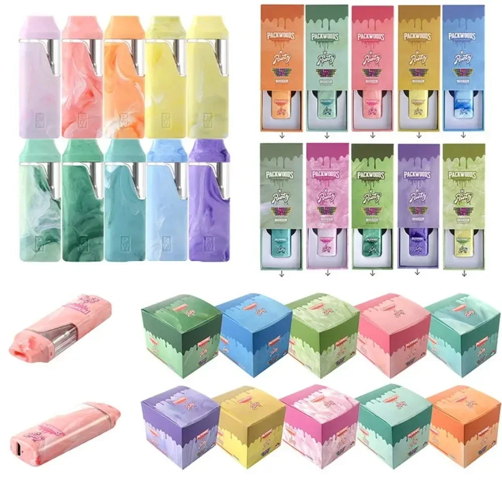 20 stücke 50 stücke runtz x pack woods runty wiederauf ladbarer Vape Pen 380mAh Batterie 1ml Pods und Zigaretten leer dicke Öl wagen Gerät Pod