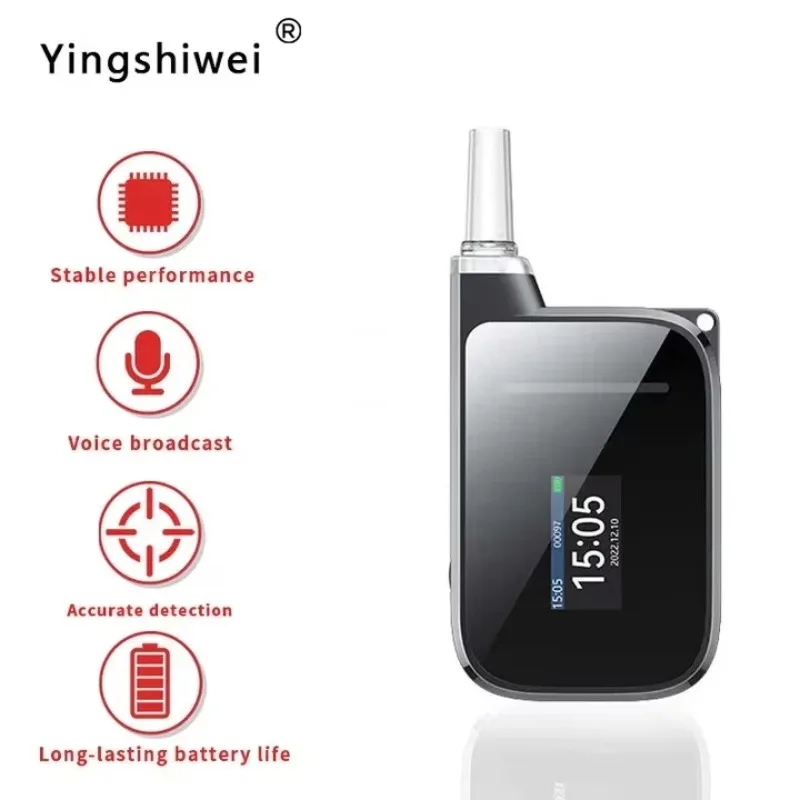 

NEW Customized High-Quality Electrochemical Sensor to Measure Accurately and Quickly Produce Results in 3 Seconds Alcohol Tester