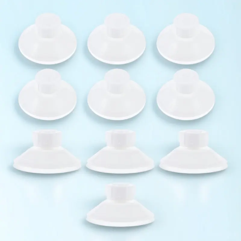 10Pcs Aquarium Suction Cup Set High-Performance ABS PVC Material Powerful Adhesion Lightweight Multi-Scene Fish Tank Sucker