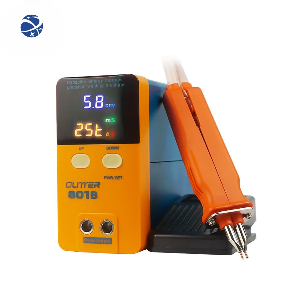 801B 5.8V Resistance  Spot Welding Machine Upgrade Storage Pulse Spot Welder Spot Welding Machine for Battery