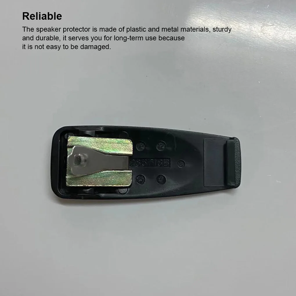 Walkie Talkie Belt Clip Portable Two Way Radio Battery Clamp Intercom Back Support Protector Carrying Speaker Replaceable