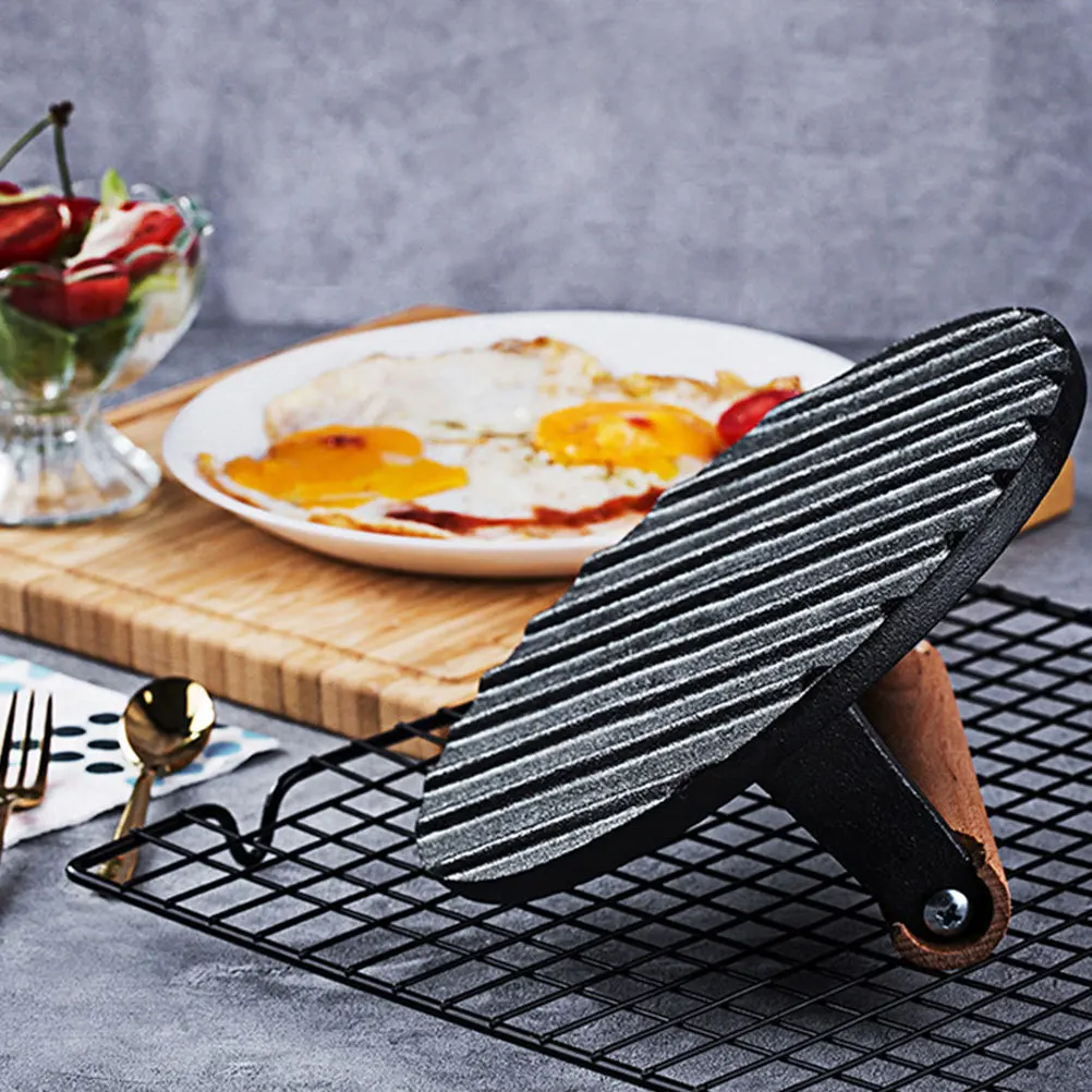 

Burger Press Round Heavy Duty Non-Stick Home Meat Press For Griddle Cooking Mold Patty Maker Kitchen Gadget