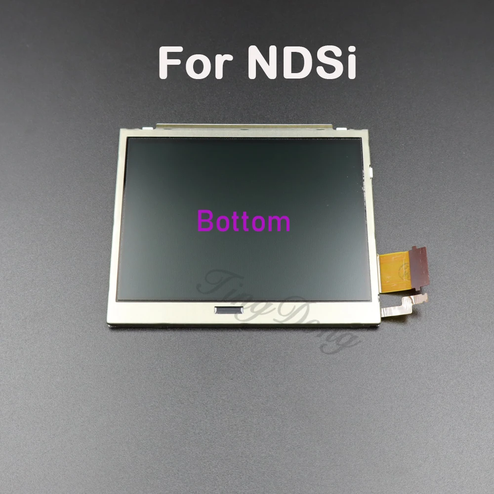 Para NDSi NDSi XL LL pantalla de repuesto y Panel digitalizador de pantalla táctil consola superior inferior/superior inferior piezas de reparación de pantalla LCD