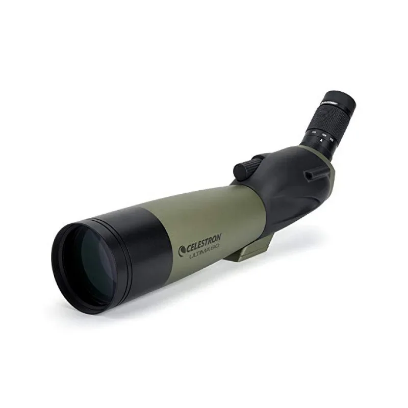 Celestron Professional Ultima 80MM High Powerful Spotting Scope 20-60X Bak4 Optical Waterproof Zoom Monoculars Telescope