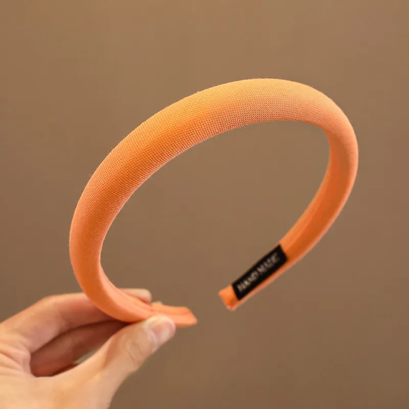 2026 Neue Klassische Einfache Stirnbänder für Kinder, Mädchen Elastische Modische Einfarbige Haarreifen, Kinder-Haaraccessoires – Detail 13