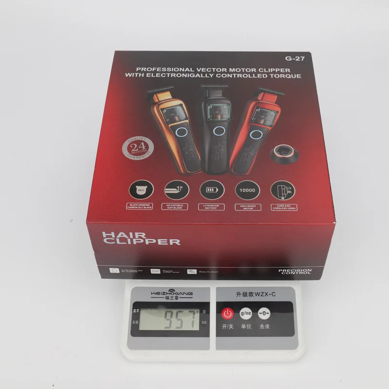 المهنية 10000 دورة في الدقيقة قوة قوية ناقلات موتور مقص الشعر DLC شفرة آلة قطع الشعر المتقلب #6