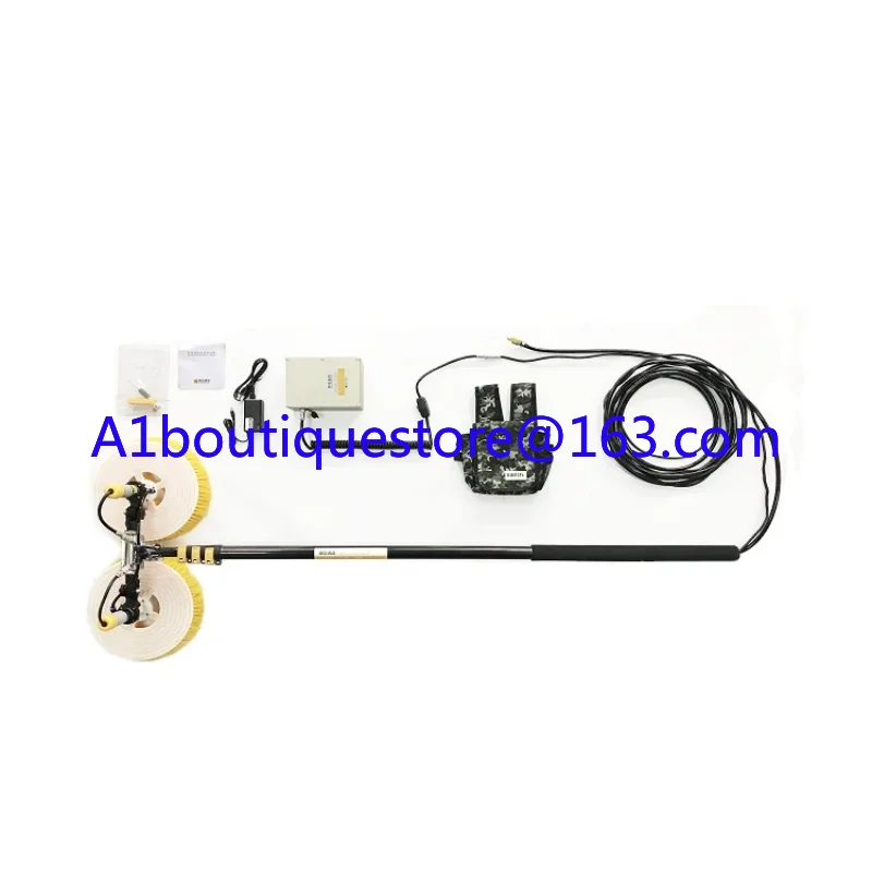

2 Rotating Brushes Washing Robot for Rooftop Solar Farm Power Plant Solar Panel Clean Machine