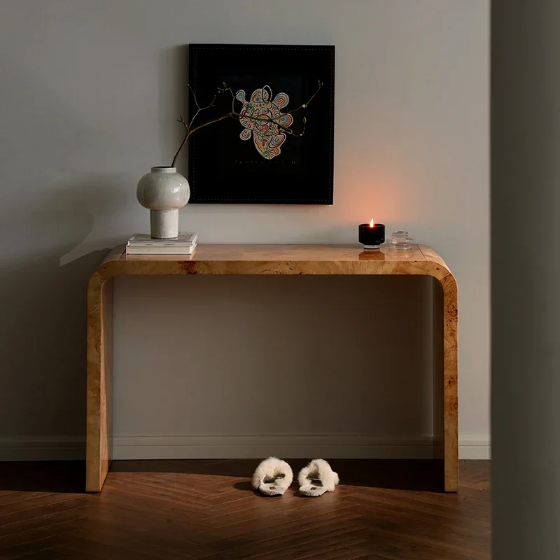 Tumed bark dresser entrance table French medieval style entrance hall living room long case desk desk