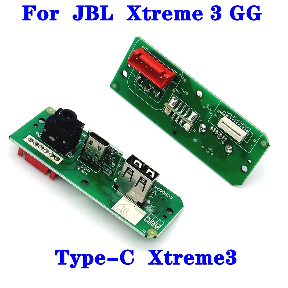 For JBL Xtreme3 USB 2.0 audio jack power board connector JBL Xtreme 3 GG Bluetooth speaker Micro USB charging New port socket