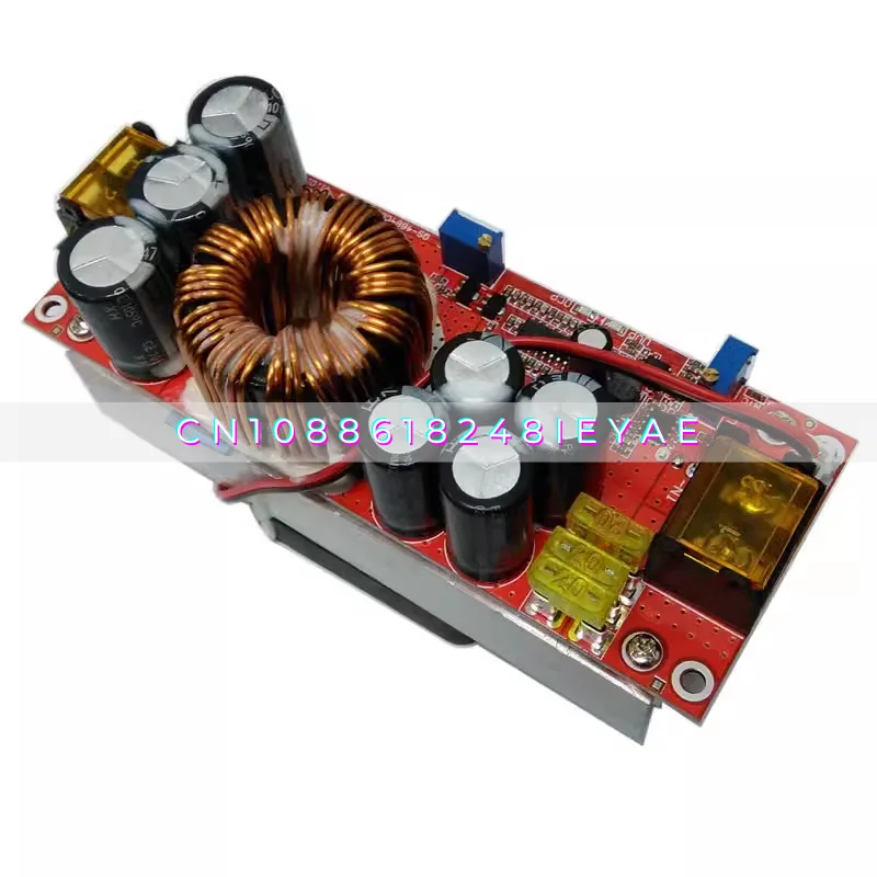 

1500W Upgrade 1800W DC-DC Boost Constant Voltage Constant Current Adjustable Power Supply Module 12-60V Liter 12-90V