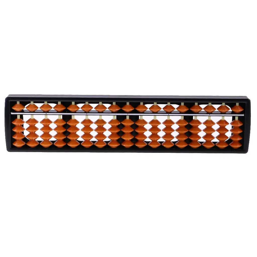 

17 Sticks of Plastic Beads Abacus Arithmetic Tool Children Educational Toys