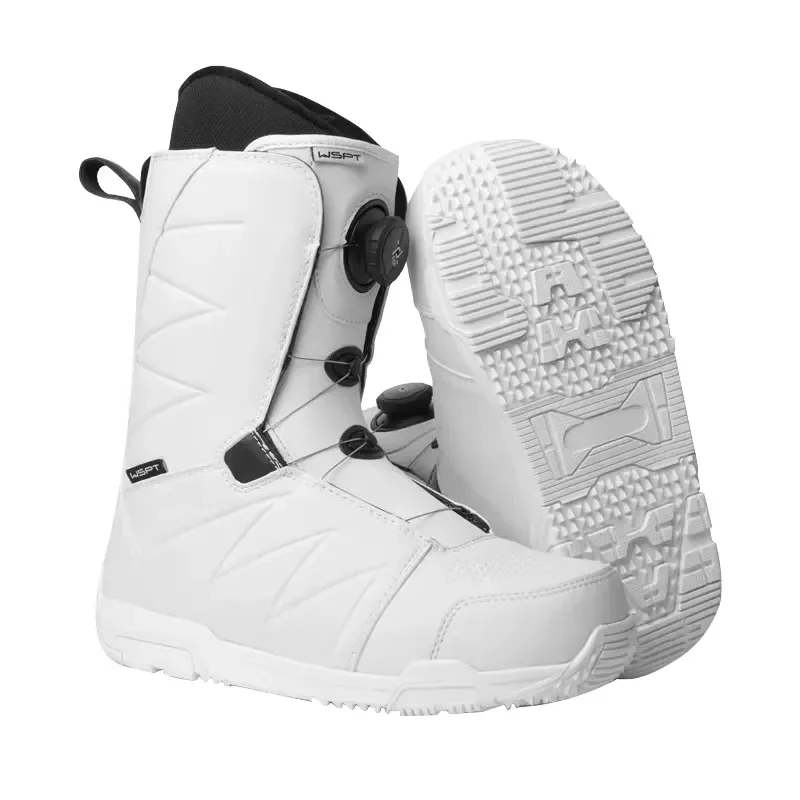 2024 Freestyle Snowboard Boot Set Wooden Material Sandwich Structure Snowboard Snow Boots