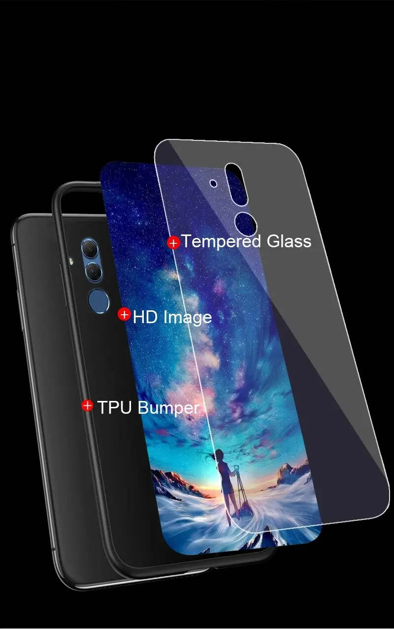 حافظة زجاجية لهاتف Xiaomi Redmi 15 5G 4G ممتص الصدمات Redmi15 Space Coque غطاء خلفي من الزجاج المقسى لهاتف Redmi15 5GGlobal Glass Funda 15 4G