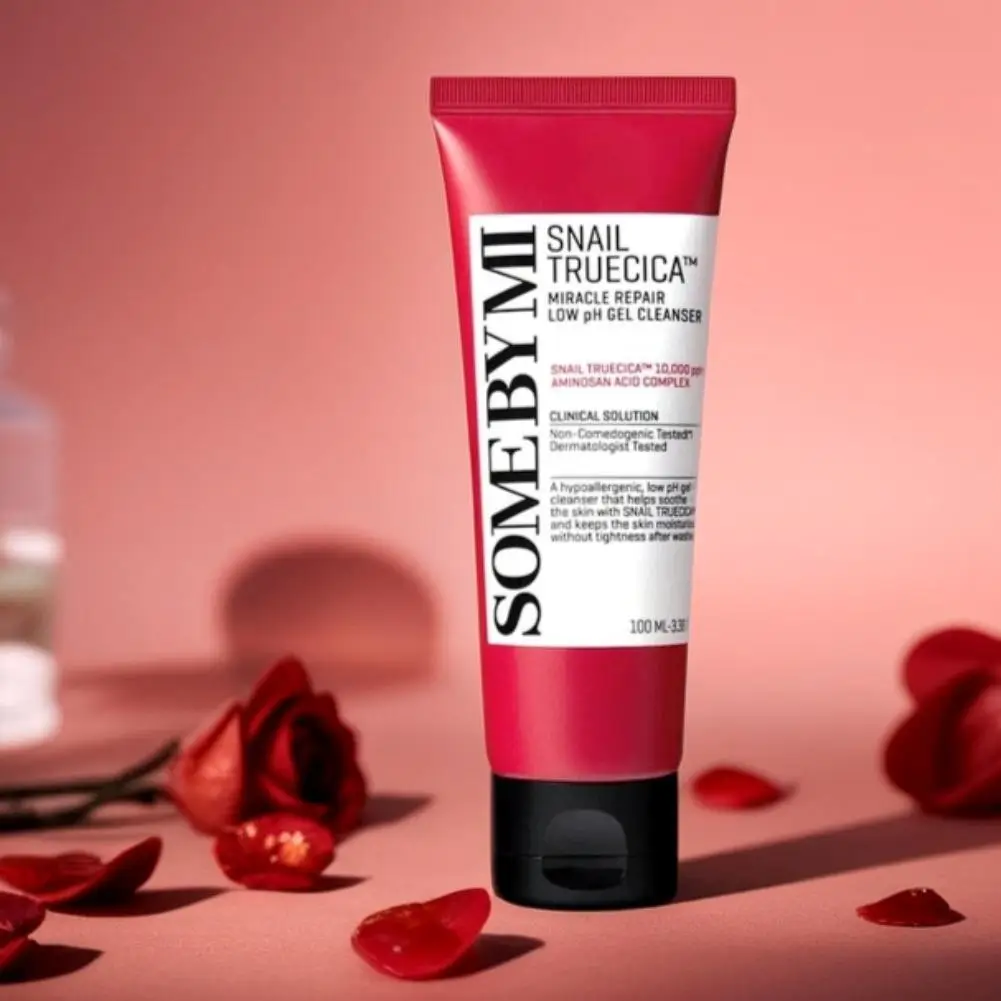 Limpiador Facial milagroso de caracol, ilumina la piel, Gel limpiador de baja PH, Gel de limpieza hidratante con control de aceite, cuidado de la piel