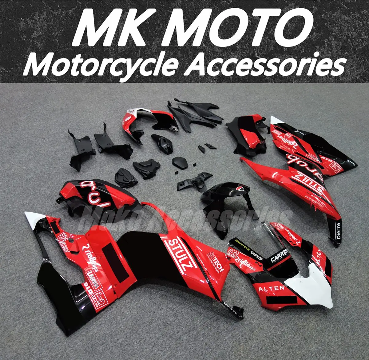 

Fairings Kit Fit For Panigale v2 2020 2021 2022 2023 2024 Bodywork Set Abs High Quality Injection Red Black White