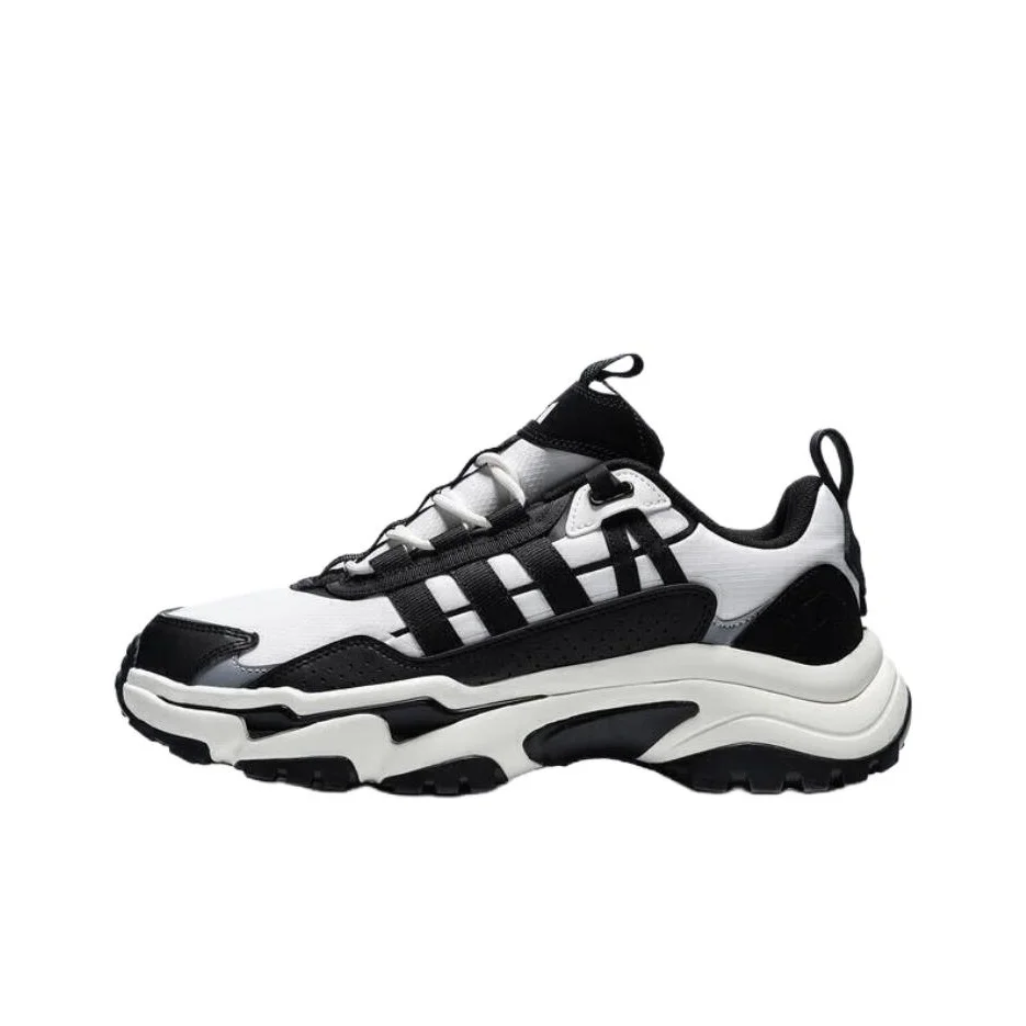 Adidas CITYWOWLK Comfortable Fabric Running Shoes Unisex Black White KI5160