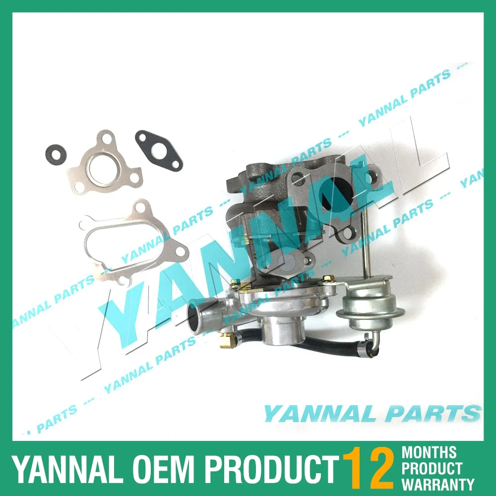 New Turbocharger for Yanmar 3TN84TL-RTBY 3TN84TL-RTBZ Takeuchi TB035 A7 TB030 A6