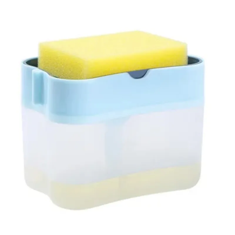 

1 Dish Detergent Dispenser Kitchen Detergent Press Portable Soap Dispenser Pak Clean Cloth Dishwashing