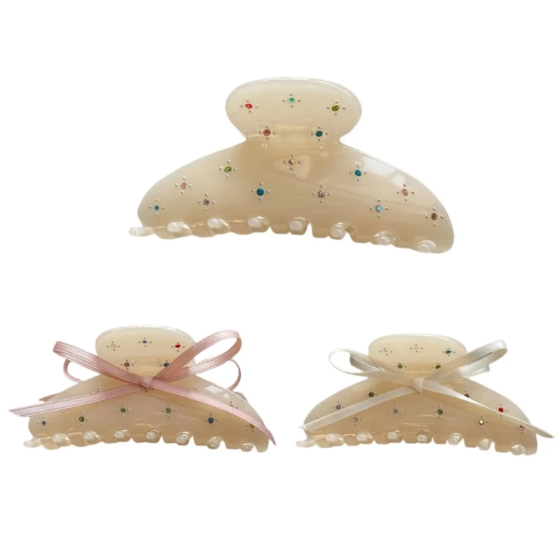 

and Fashionable Ribbon Hair Clip Headwear Suitable for Daily Hairstyling