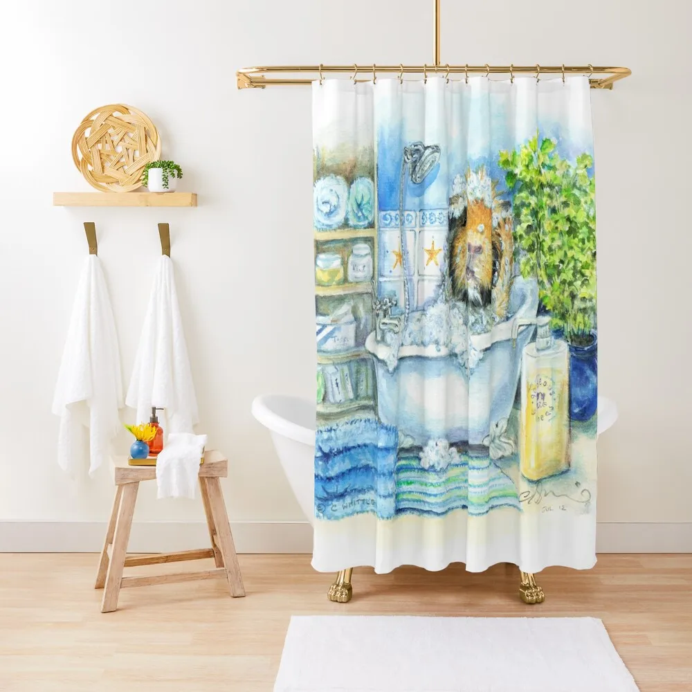 

Marbles Takes a Bath Shower Curtain For Bathroom Anime Shower Transparent Bathroom Shower Window Curtain