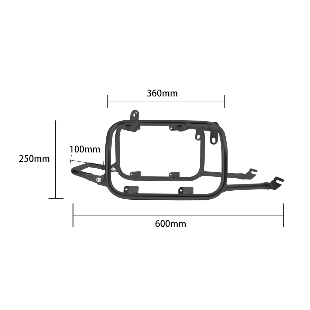 For Suzuki V-Strom  DL1050 2020 2021 2022 2023 Motorcycle Top Case Panniers Bracket Luggage Rack Rack Box Suitcase Holder Frame