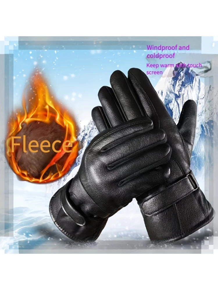 AliExpress Winter Gloves for Wind and Cold Protection, Outdoor Cycling, Motorcycle Design, Halloween and Christmas, Winter Accessories