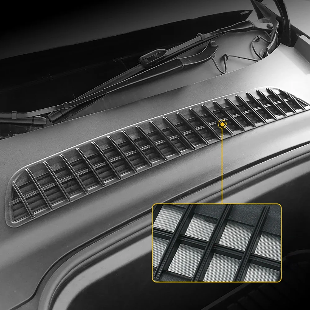 Air Inlet Protective Cover For Tesla Model Y 2020- 2024 Model 3 Highland Insect-proof Mesh Air Flow Protect Grille Accessories