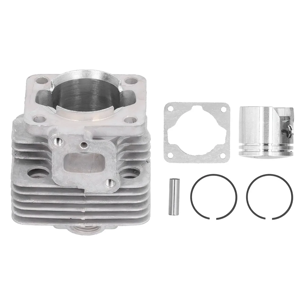 

Durable Aluminum Alloy Cylinder Piston Kit Compact Silver Piston Ring Kit Easy to Insall Engine Replacement Parts