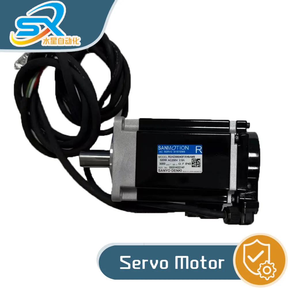 SANYO DENKI AC Servo Motor R2AD06040FXH6AM8 320w One year warranty
