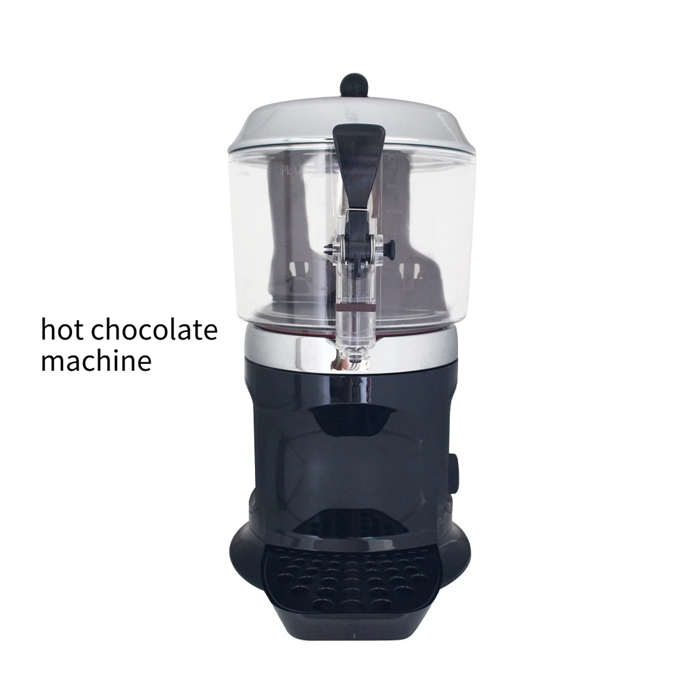 Electric Hot Drink Dispenser with Automatic Stirring 5 Liter Capacity Commercial Use for Chocolate Milk Soy Milk Juice and More
