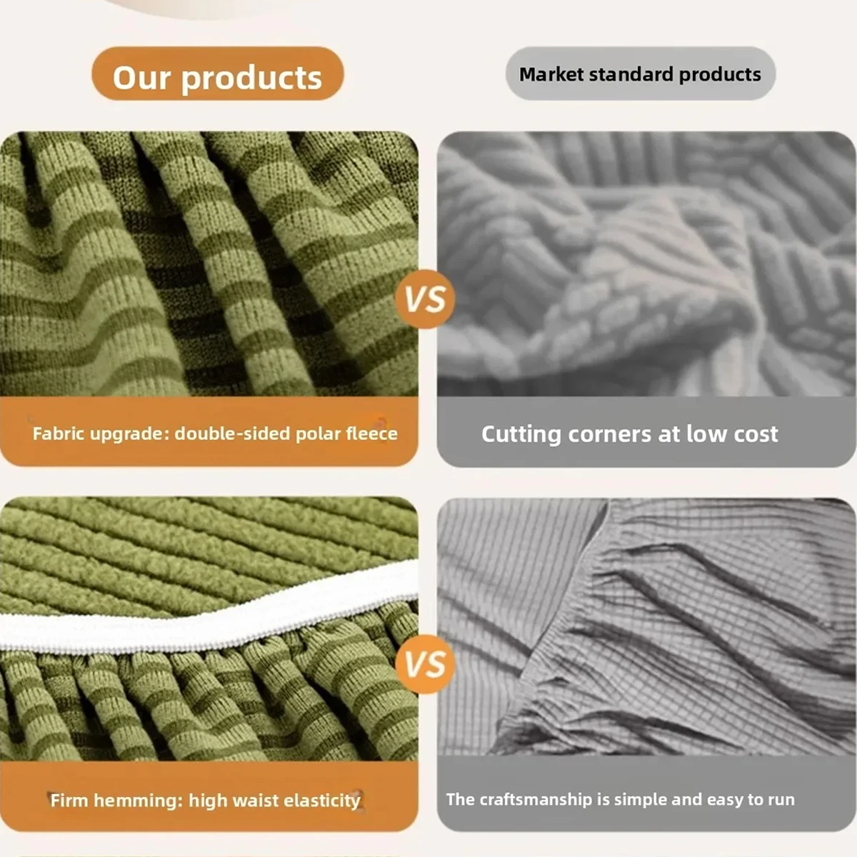 Jacquard Polar Fleece Sofa Couch Covers Thicken Non-slip Sofa Slipcovers Stretch Sofa Furniture Protector for Living Room 쇼파 커버