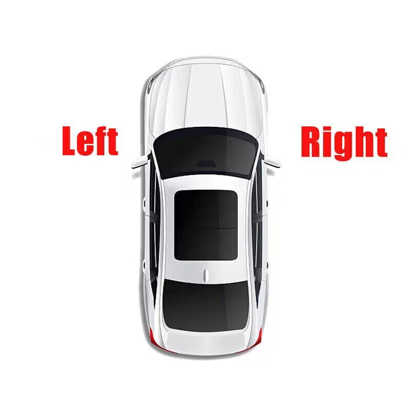 1/2pcs Car Front Bumper Fog Lights Grille Cover Fit for Golf MK3 Rabbit 1994 1995 1996 1H6853665A 1H6853666 (black) New