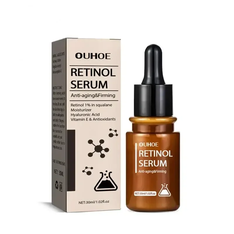 Remove Wrinkles Facial Serum Instant Wrinkle Remove Serum Retinol Lifting Firming Anti Aging Essence Fade Fine Lines