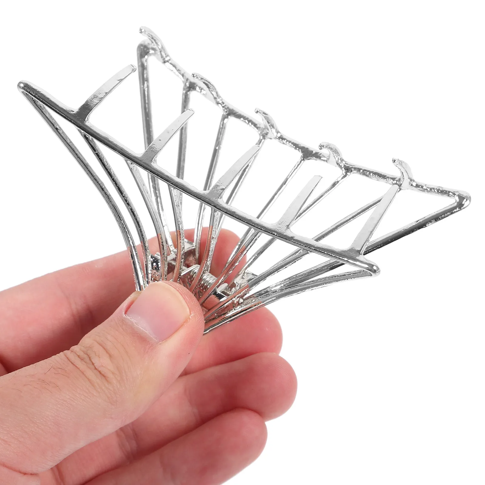 

Набор из 4 современных больших заколок-крабов для волос: стильные треугольные аксессуары для женщин, девушек и подружек невесты