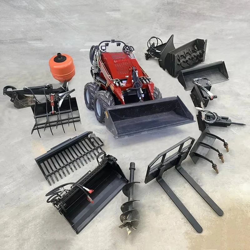 Slip Steering Bucket 72 Mini Loader Stand Slip Steering with Bucket