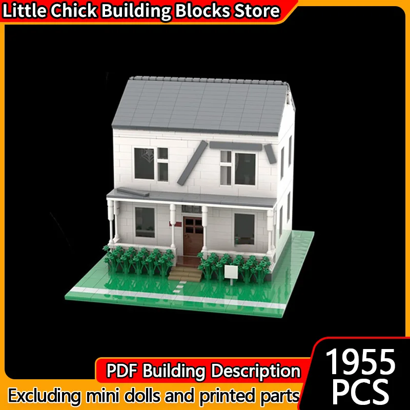 

Popular Movie Model MOC Building Bricks Movie Scene Residence Modular Technology Children Holiday Gifts Assemble Toys Suit
