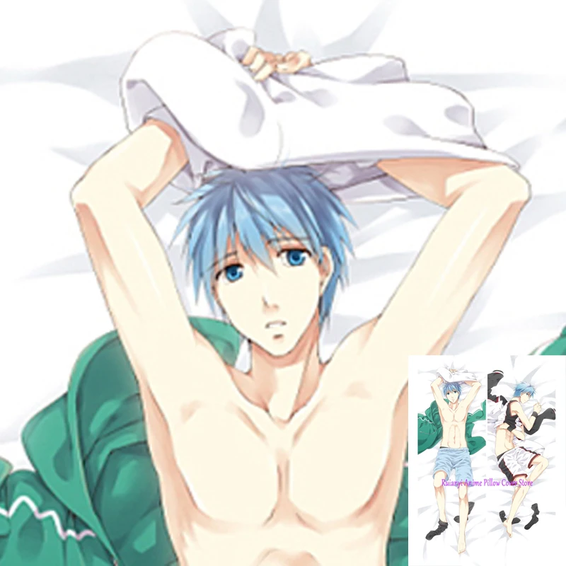

Dakimakura Anime Kuroko Tetsuya Double-sided Pillow Cover Print Life-size body pillows cover Adult