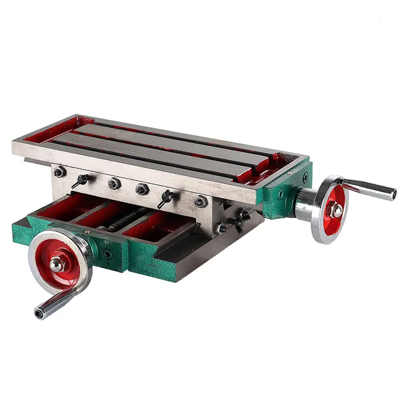 Bench drill bracket installation Mini miniature multi-function milling machine Cross slide table