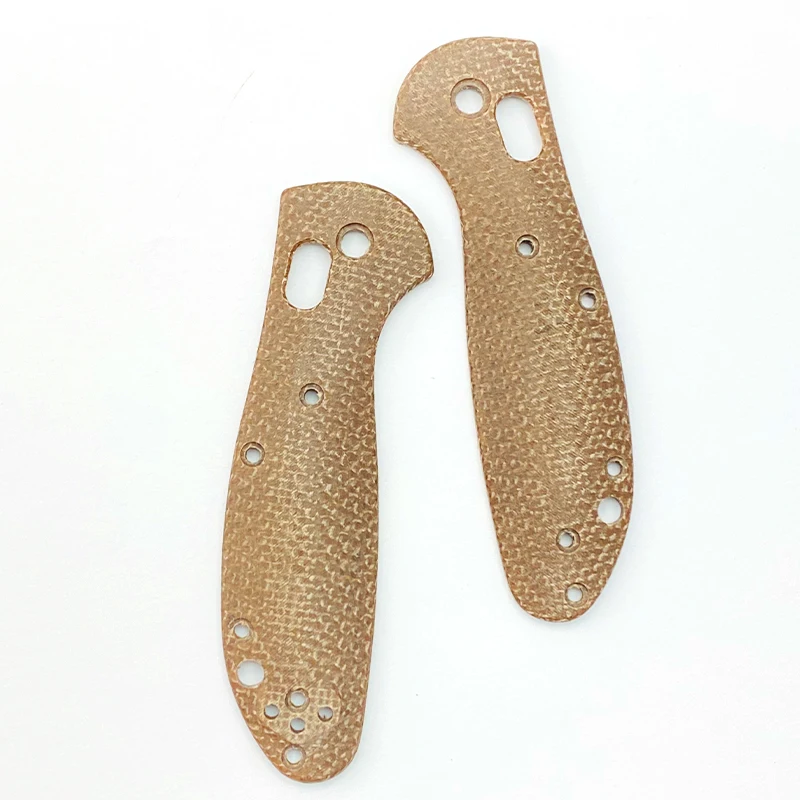 Custom Micah tower Scales for Benchmade Mini Griptilian 555-556-557 handles Folding Knife Parts Make Accessories