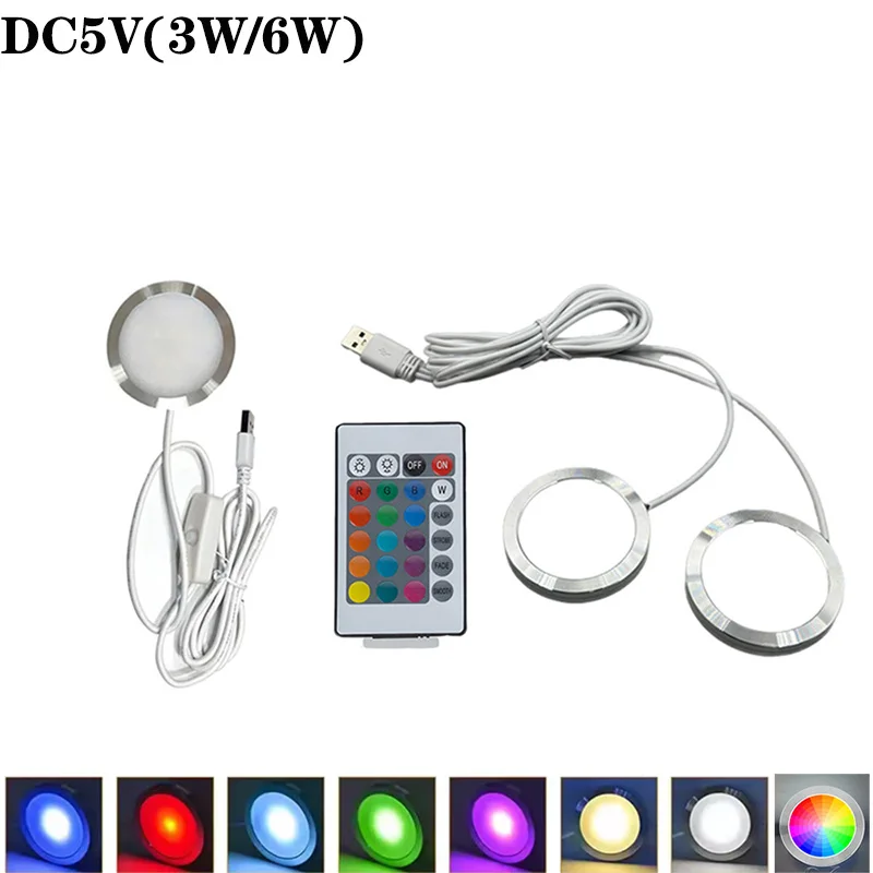 1pcs Led Lamp Kit Bambulab 001 Adjustable Light Kit Led Light Parts DIY Model RGB /white /cold/warm light Without Lamp shell 001