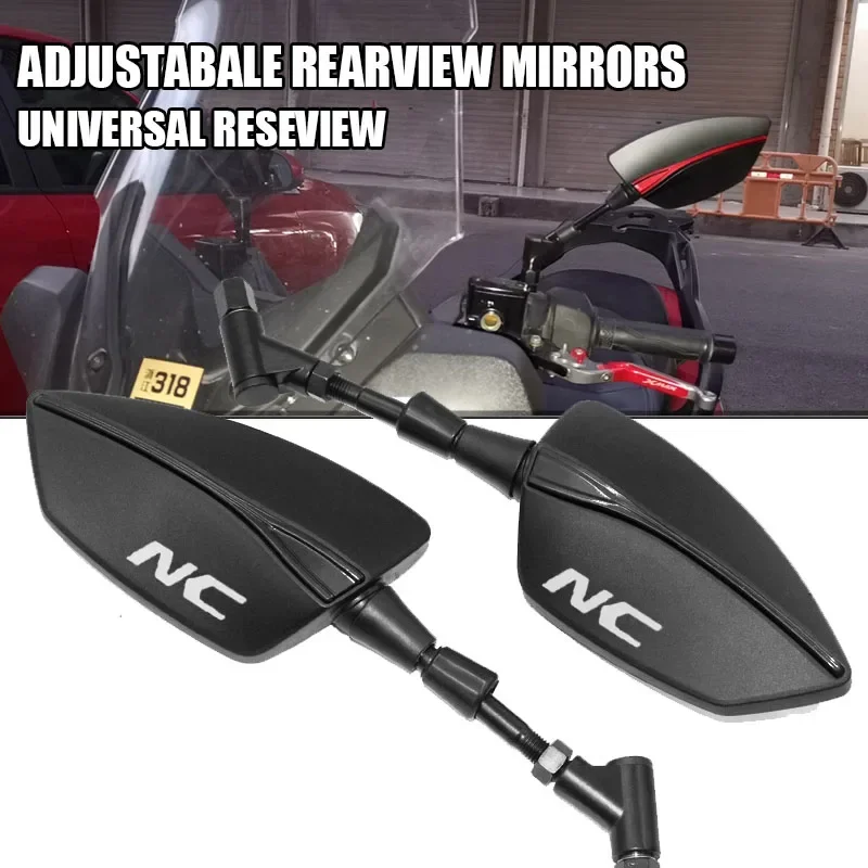 

Motorcycle Side Rear View Rearview Mirrors For Honda NC700 NC700S NC700X NC750 NC750X NC750S NC 700 750 S/X