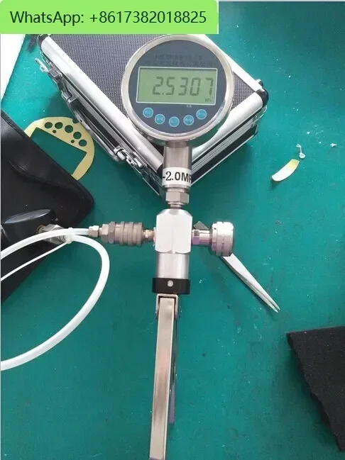 Hand clamp air pressure source -90kpa-2.5mpa range optional, hand operated pressure pump