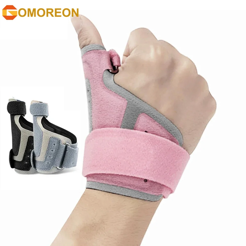 Wrist Thumb Brace - Spica Splint for De Quervain’s Tendonitis, Arthritis, CMC, Pain Relief - Left or Right Hand - Fits Men Women