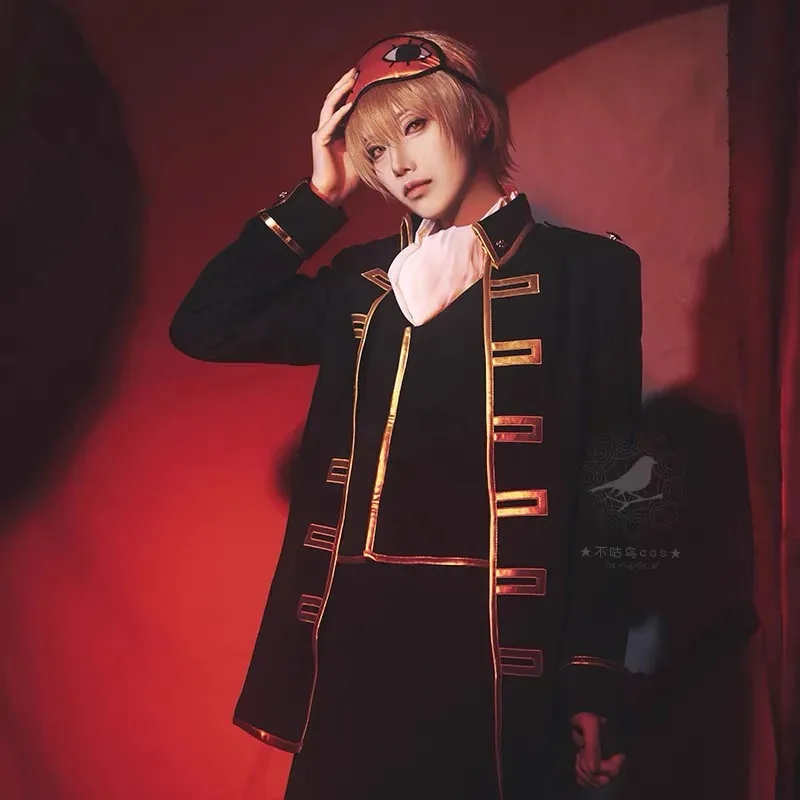 Anime Gintama Cosplay Costume Hijikata Toushirou Kondou Isao uniform Set Party Play Outfit for Men Boys Casual Performance Wear